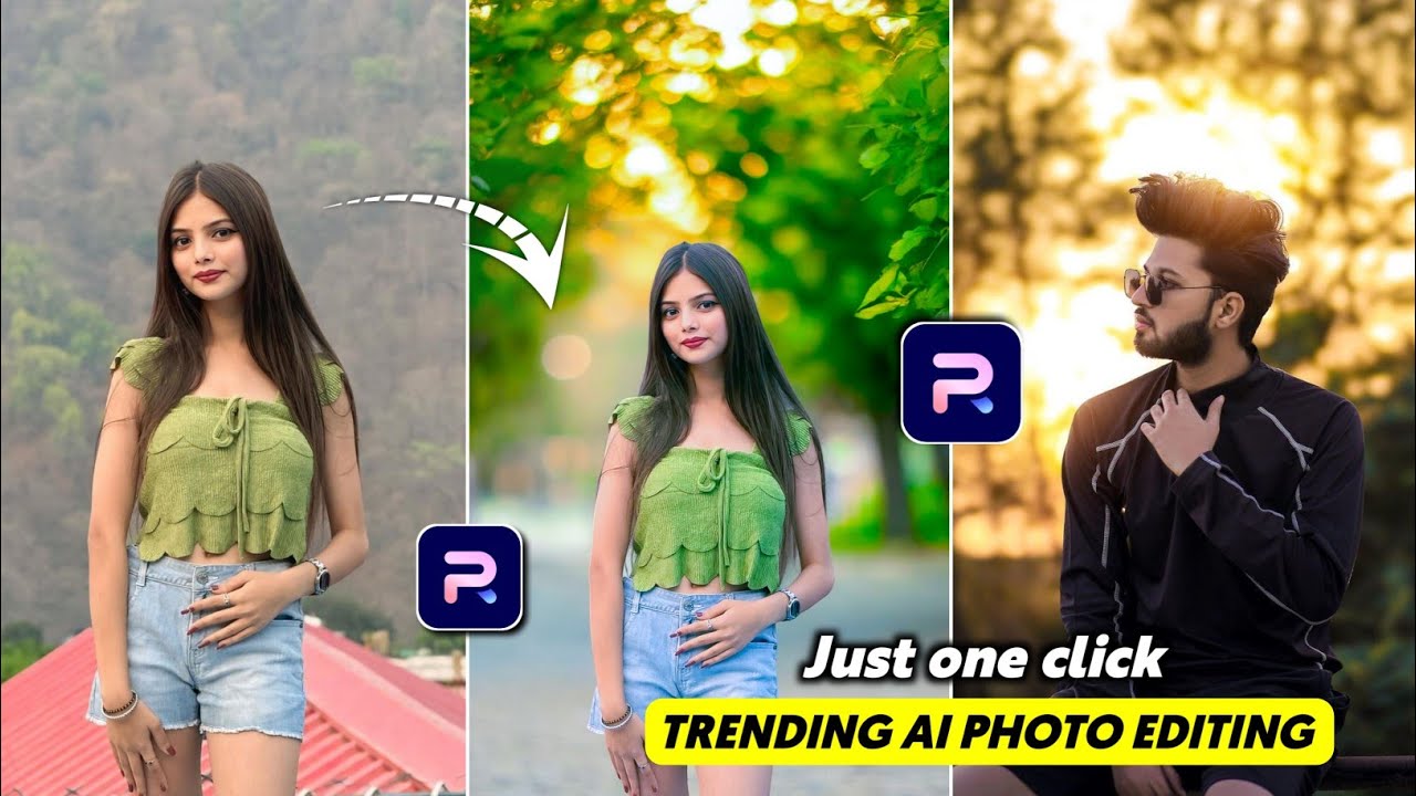 Trending Ai Background Change Photo Editing | High Quality Photo Editing In Photoroom | Ai Editor