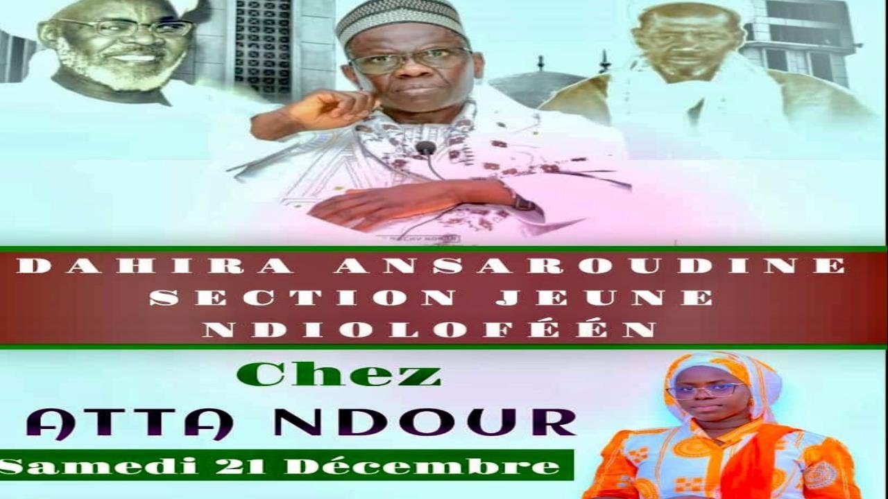 DAHIRA SAMEDI ATTA  NDOUR CHEZ YASSINE NDOUR