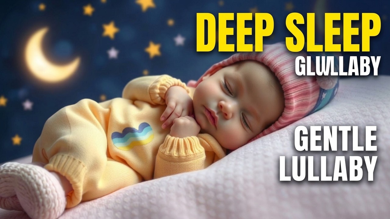 Baby Sleep Instantly 💫 Gentle Lullaby Music 🎵 Mozart & Brahms for Deep Rest