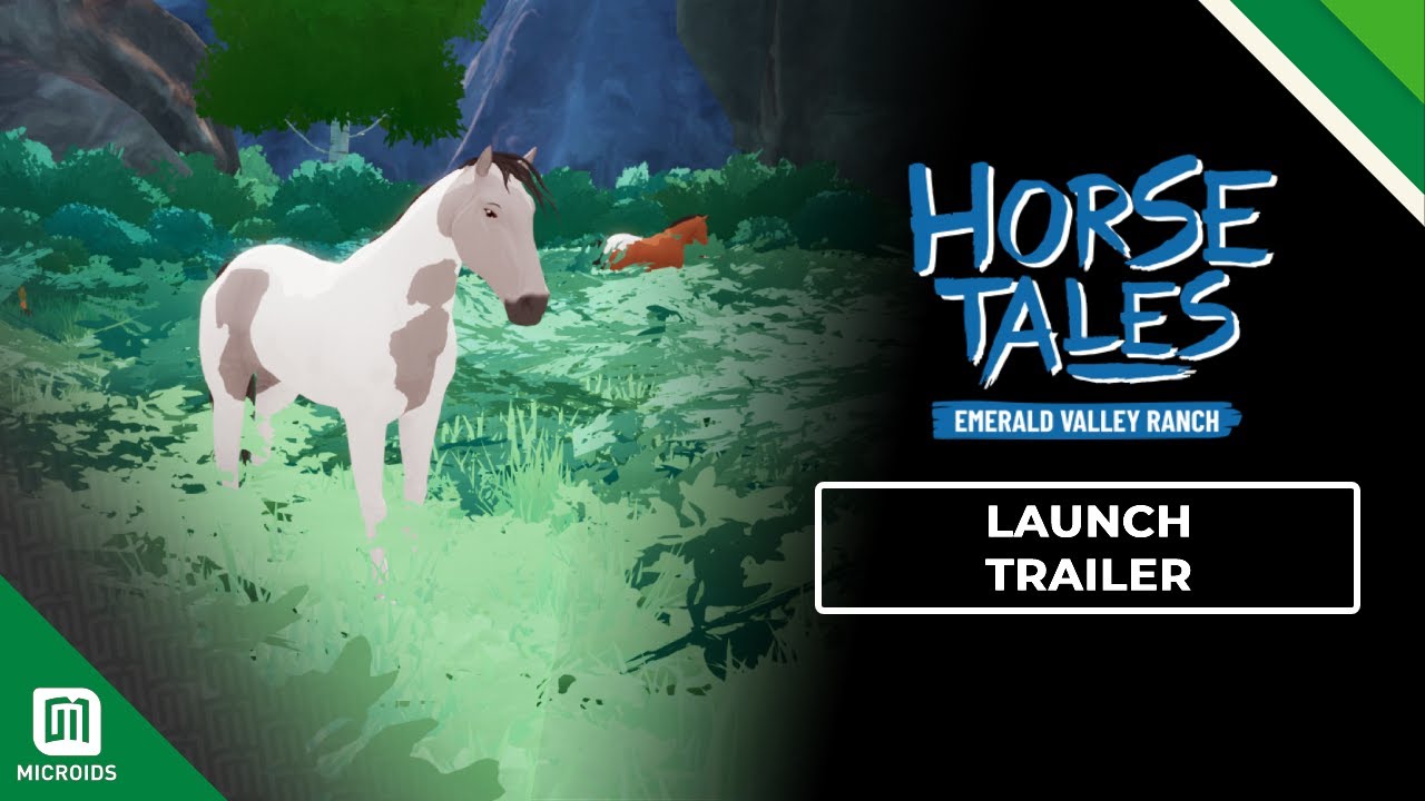 Horse Tales - Emerald Valley Ranch | Launch Trailer EU | Aesir Interactive & Microids
