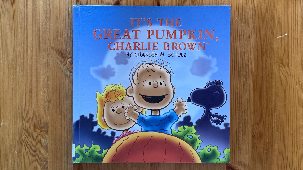 Ash reads It's the Great Pumpkin, Charlie Brown by Charles M. Schulz