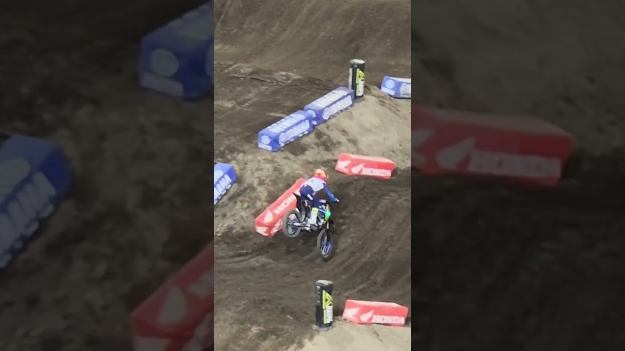 DANGER BOY DEEGAN'S BIGGEST SAVE!!! #dangerboydeegan #supercross #coachsamtamayo