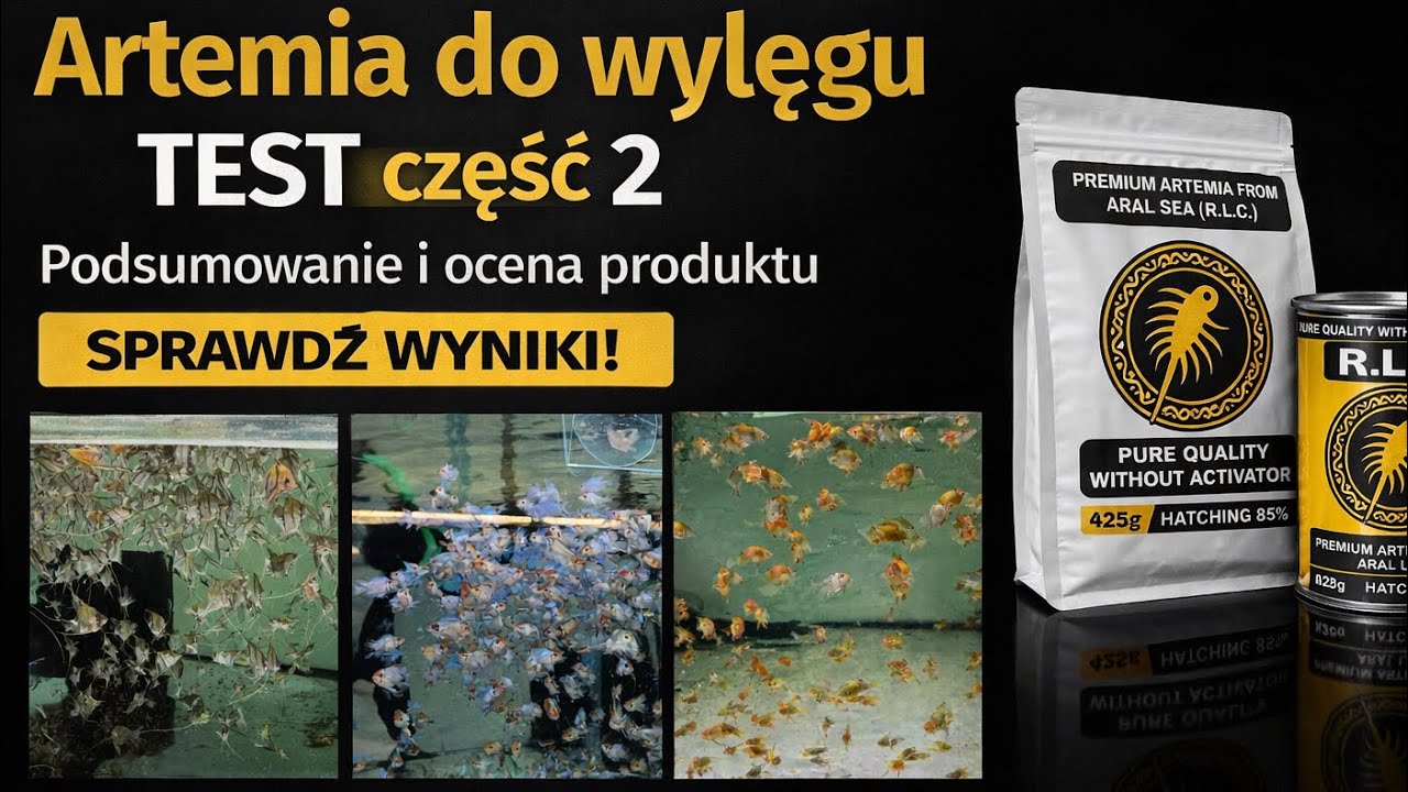 R.L.C  Artemia premium. Test część II