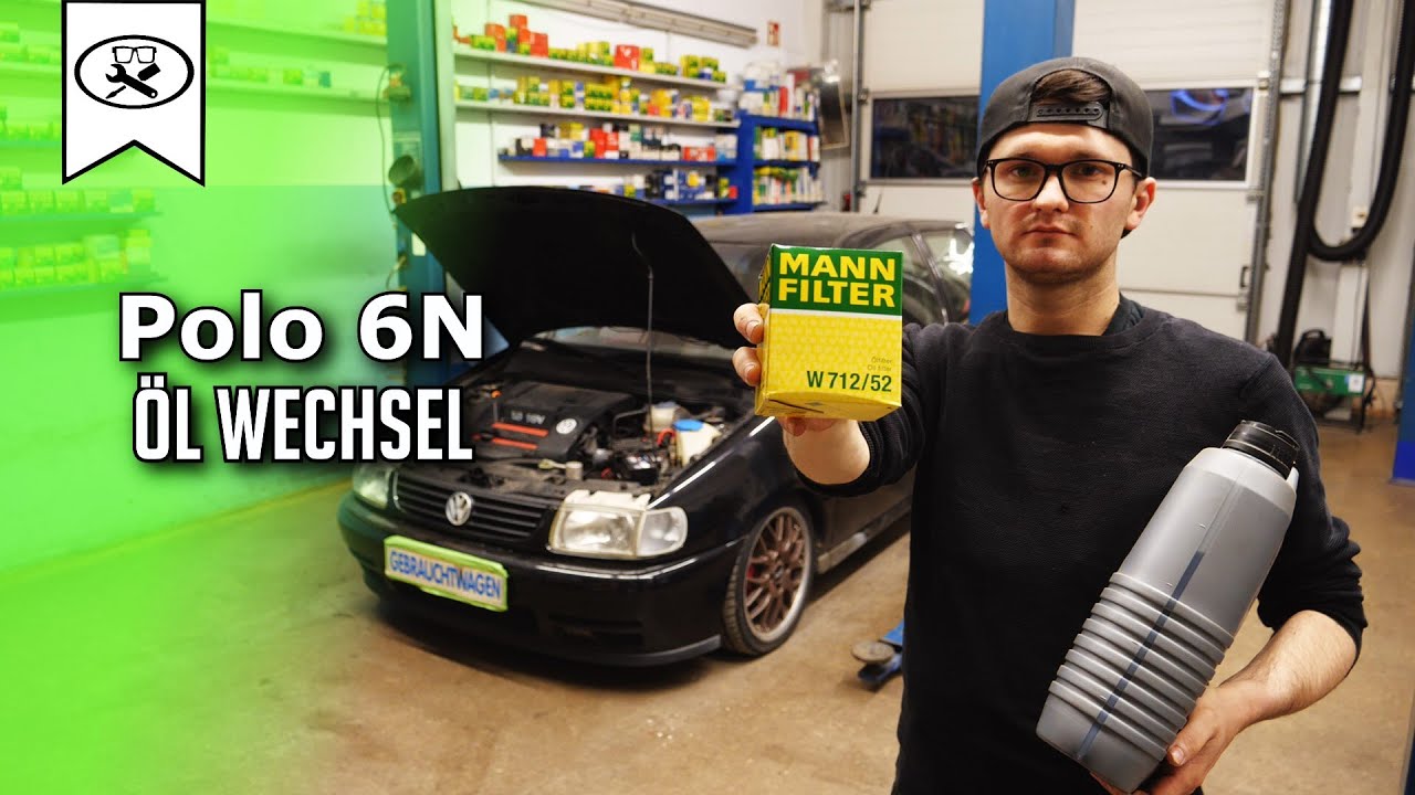 VW Polo 6N Ölwechsel | Polo 6N oil change | VitjaWolf | HD