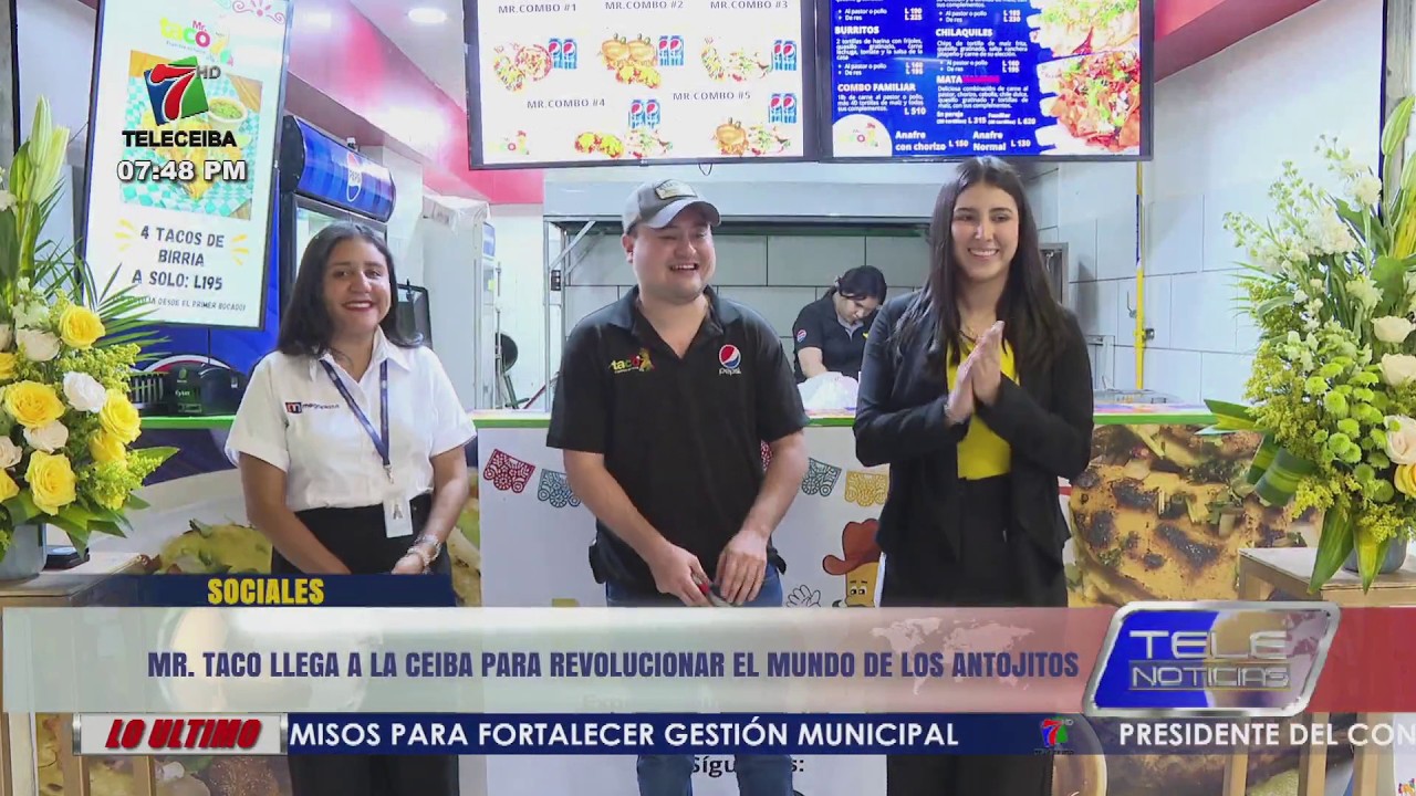 Mr. Taco llega a La Ceiba para revolucionar el mundo de los antojitos