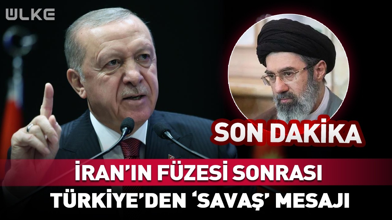 İran'ın Füzesi Sonrası Türkiye'den Dünyaya Flaş 