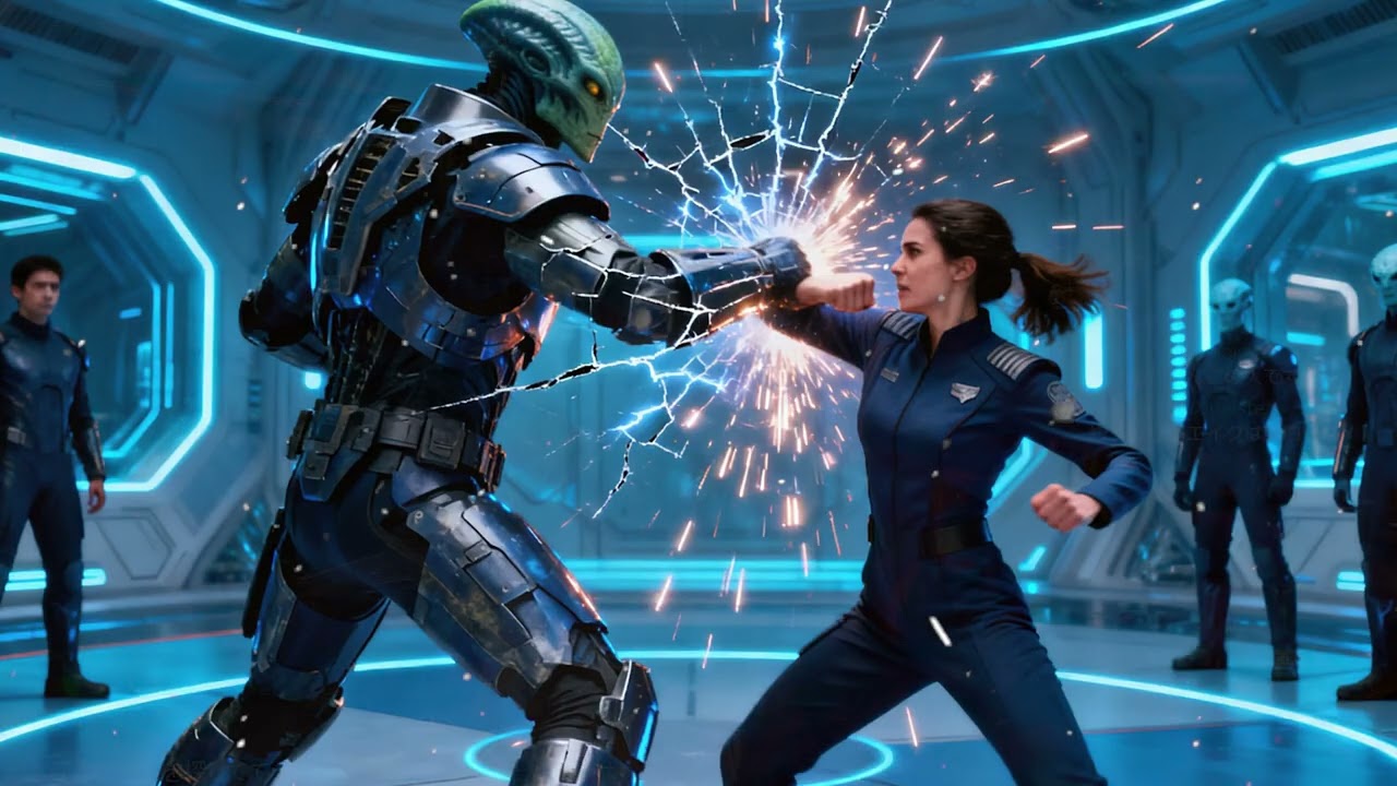 Alien Instructor Hit Her Nose | She broke His Face With One Elbow   HFY Sci Fi