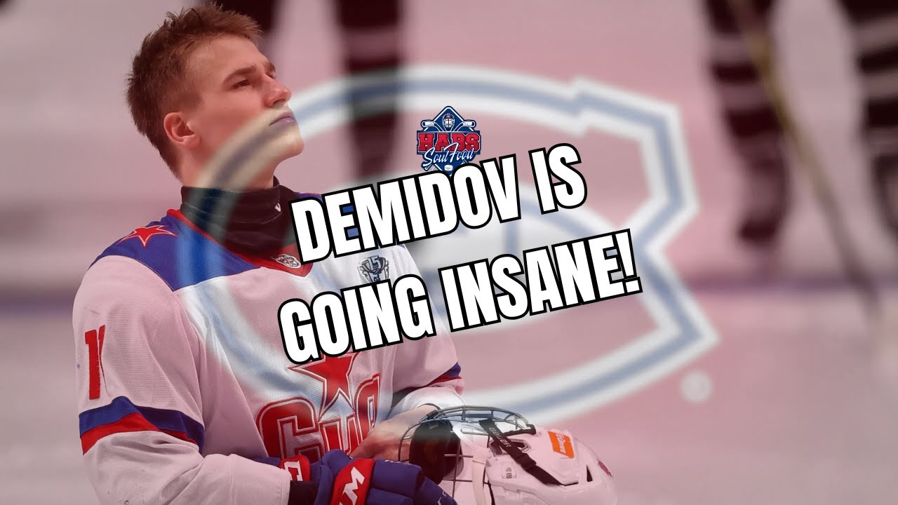 Demidov is going INSANE!