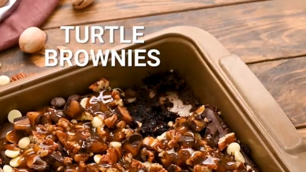 How to Make Turtle Brownies!