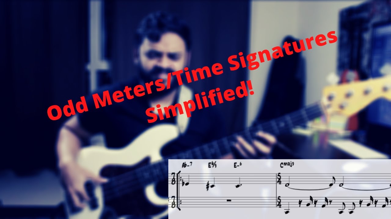 ODD METERS (TIME SIGNATURES) SIMPLIFIED #oddtime #oddmeter #timesignature