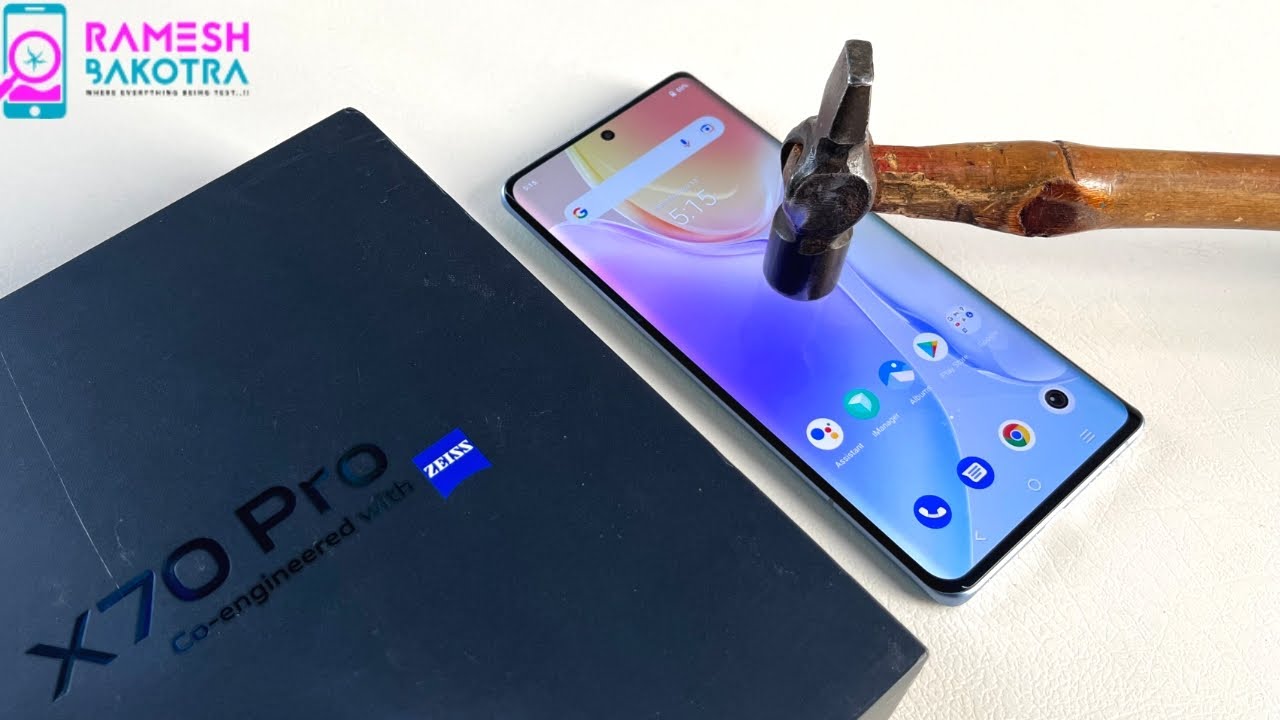 Vivo X70 Pro Screen Scratch test | AMOLED Display
