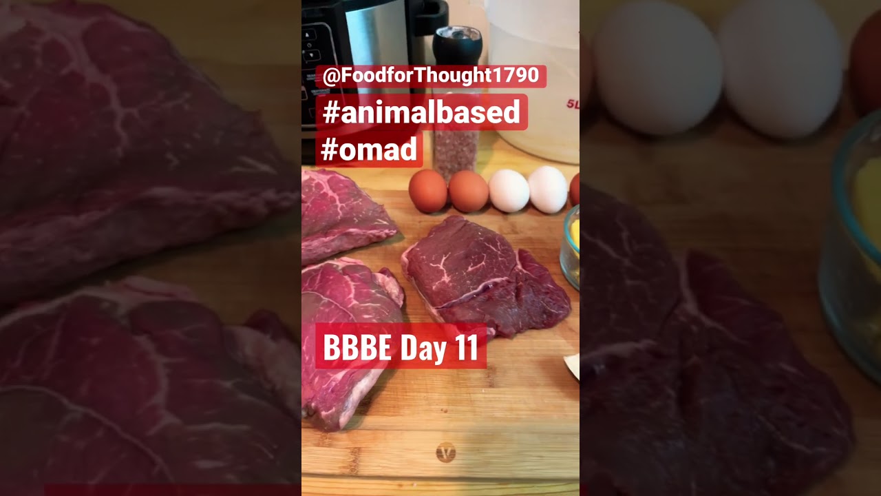 BBBE Day 11 | Here’s My OMAD 🥩🧈🥓🥚 