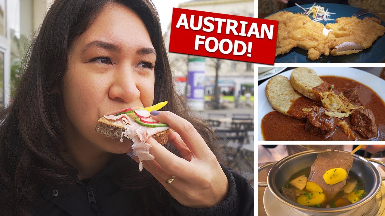 AUSTRIAN FOOD! - Wiener Schnitzel, Vienna Breakfast & More!