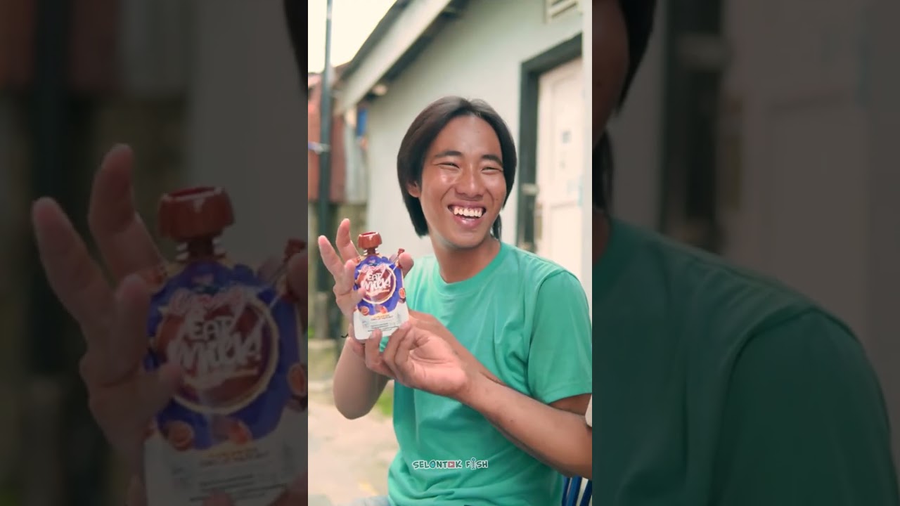 Seru banget lomba enggrang batok sama anak anak kampung, kalian pernah main ini juga nggak