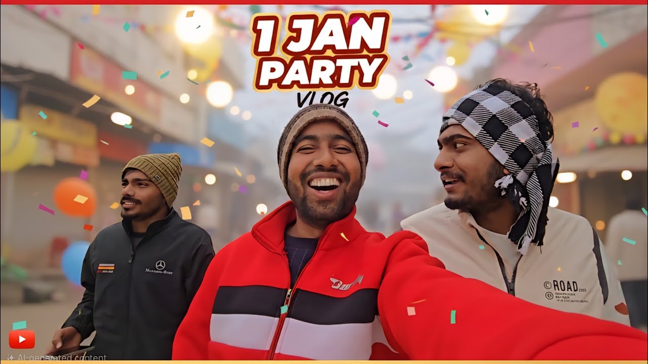 जब 1 January हो और Party ना हो 😜🎉 | @ballulalluvlog108  🥳🔥 #viral #newvlog #ballulalluvlog 