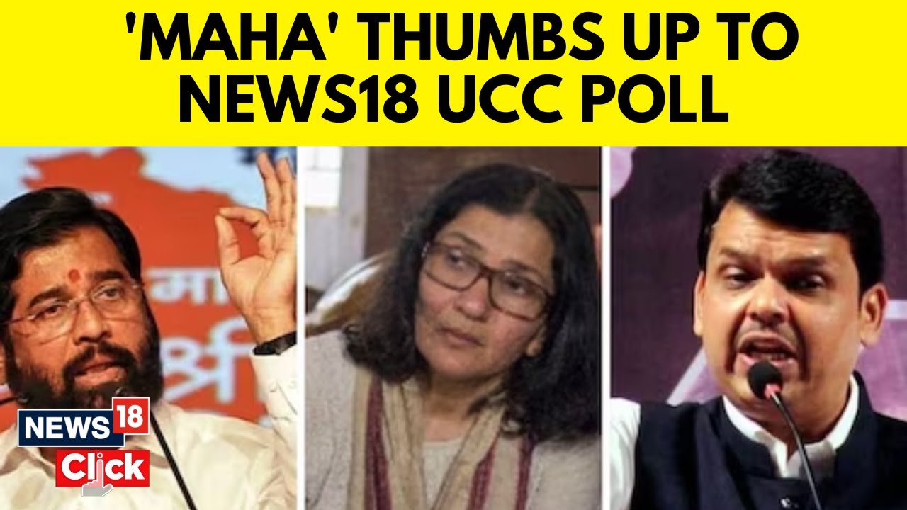 Maharashtra Gives Thumbs Up To News18 Mega Poll On UCC | Eknath Shinde | Uniform Civil Code