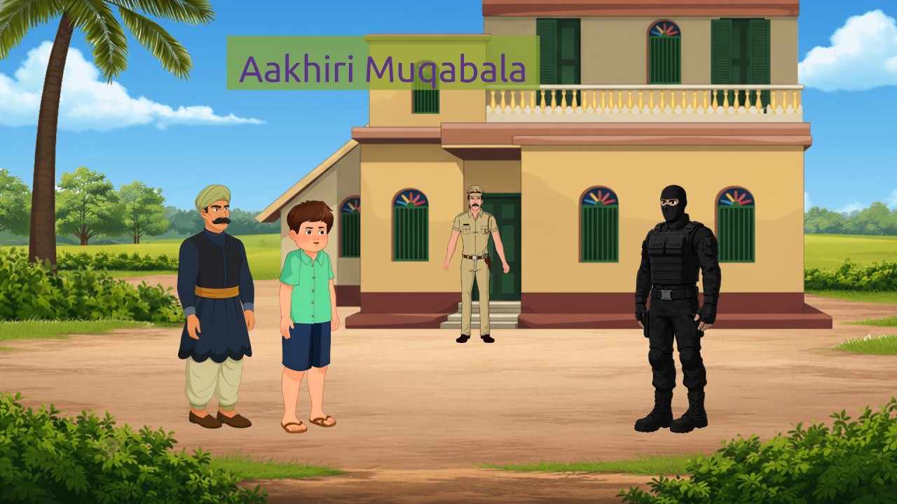 Aakhiri Muqabla!आखिरी मुकाबला! animation video for kids