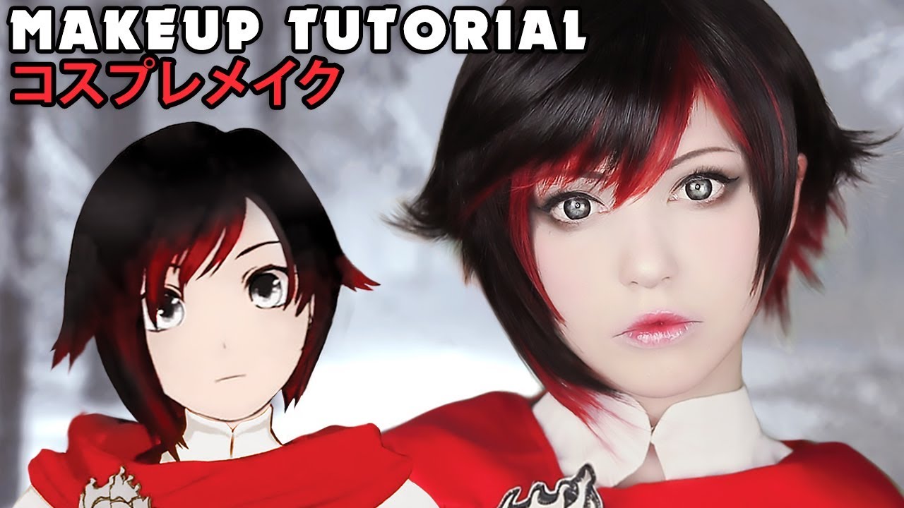 ☆ Ruby Cosplay Makeup Tutorial RWBY ☆