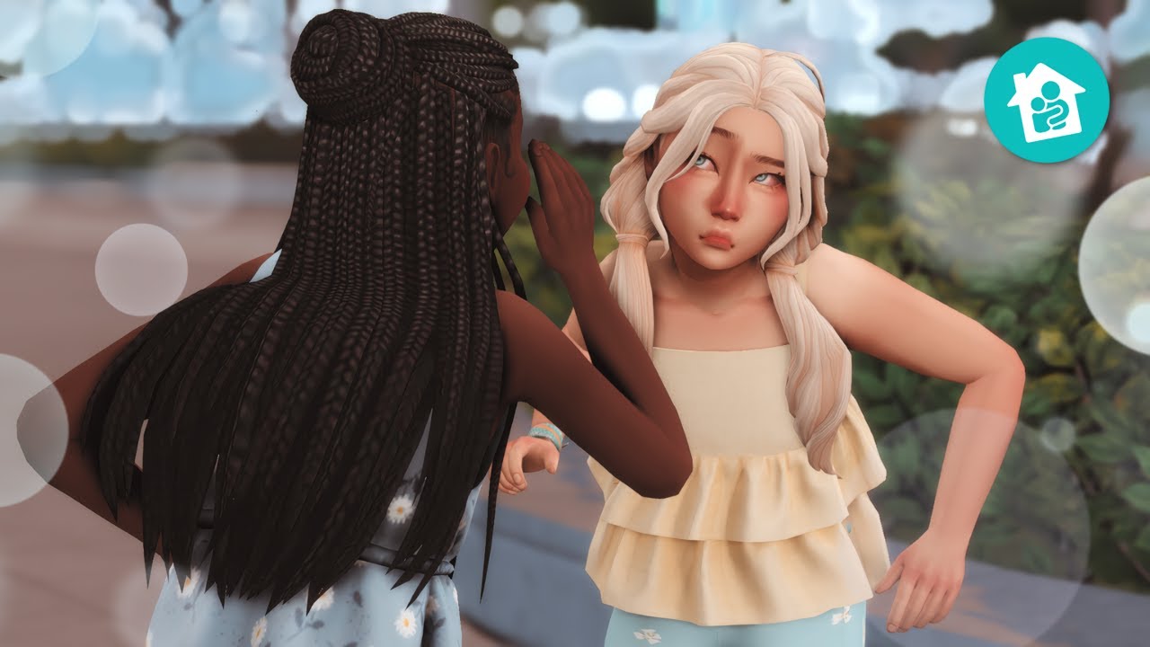 EP 15 - secrets & sleepovers! - The Sims 4 - Growing Together 🤍
