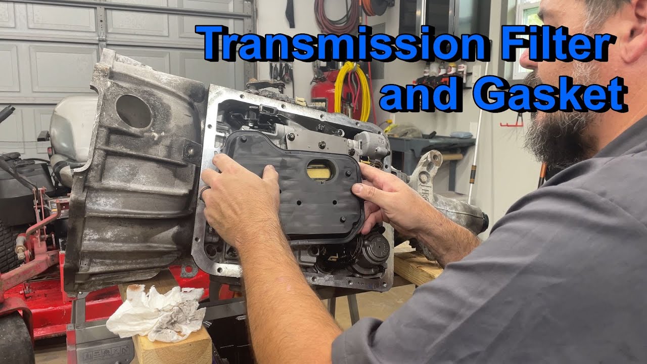 Change the filter and pan gasket in an automatic transmission (4L60E)