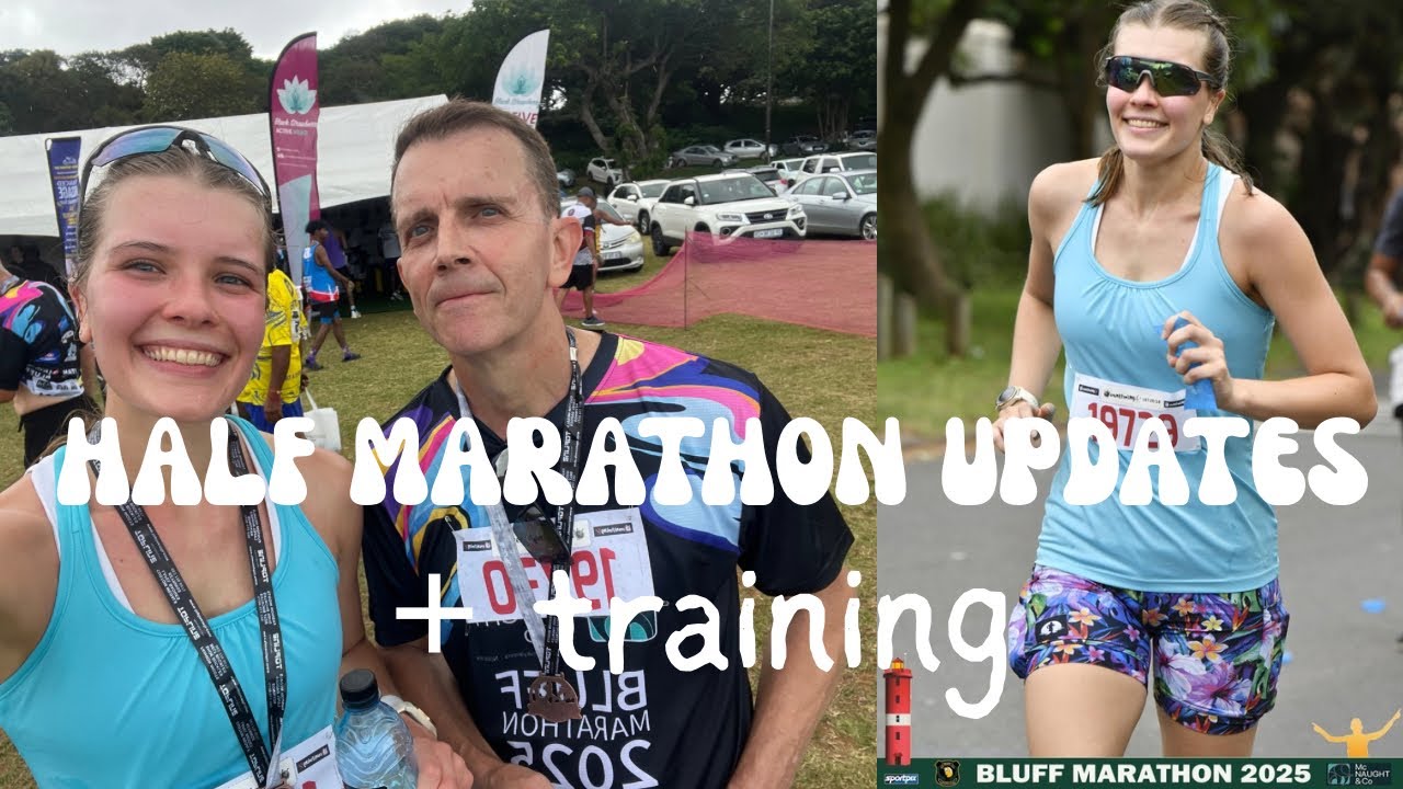 Новости о беге, полумарафон в Блаффе и моя программа силовых тренировок 🏃🏼‍♀️🏋🏼‍♀️