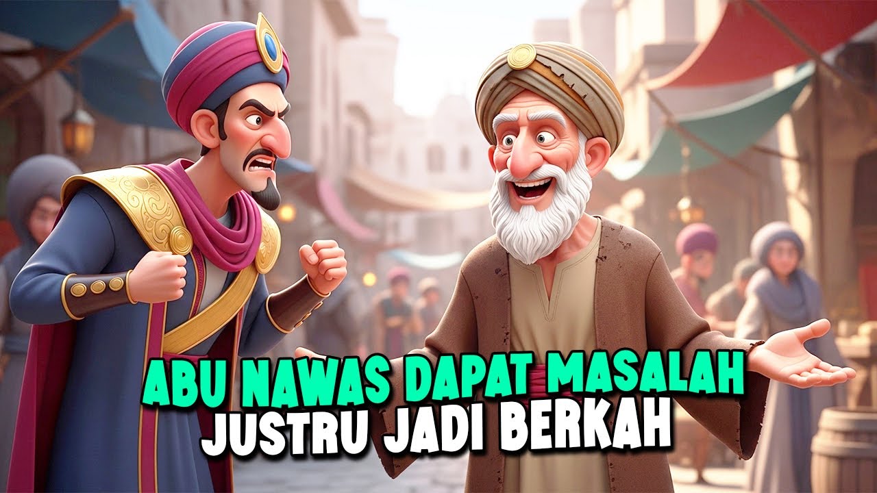 DAPAT MASALAH, ABU NAWAS JUSTRU MALAH SENANG - CERITA JENAKA PENGANTAR TIDUR