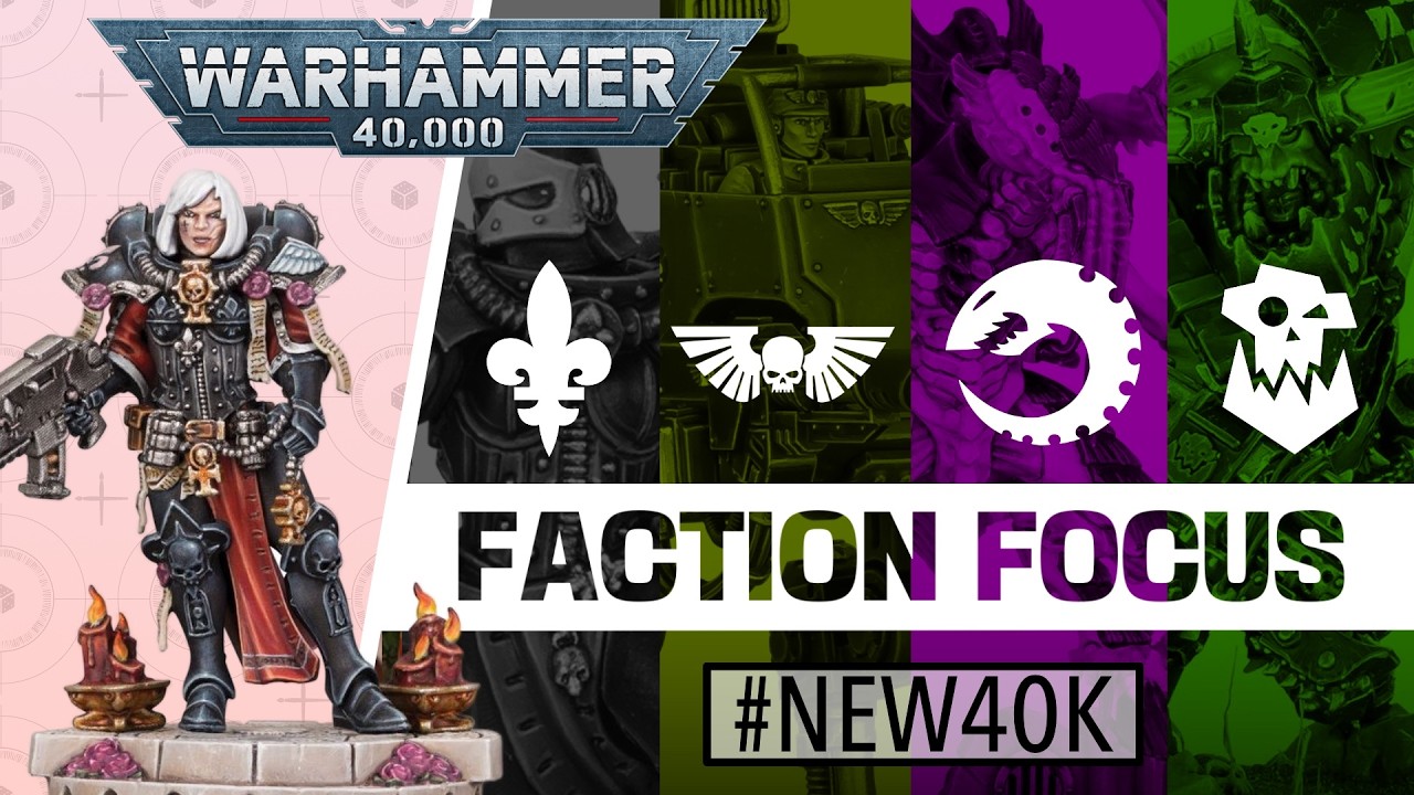 11th Edition Orks, Astra Militarum, Tyranids and Adepta Sororitas Faction Focus