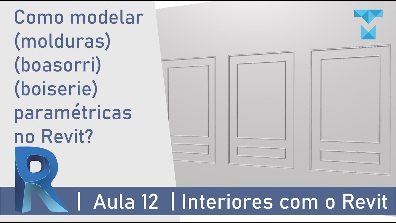 COMO FAZER MOLDURA DE GESSO NO REVIT - BOASERRI - BOISERIE