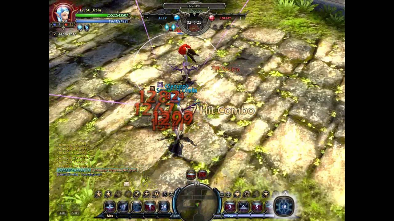 [Dragon Nest] Warden/Artillery vs Sniper