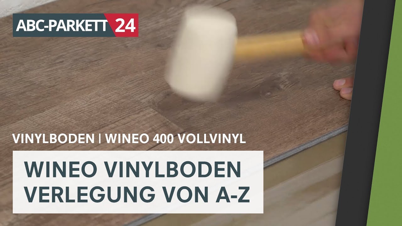wineo 400 Vollvinyl selber verlegen