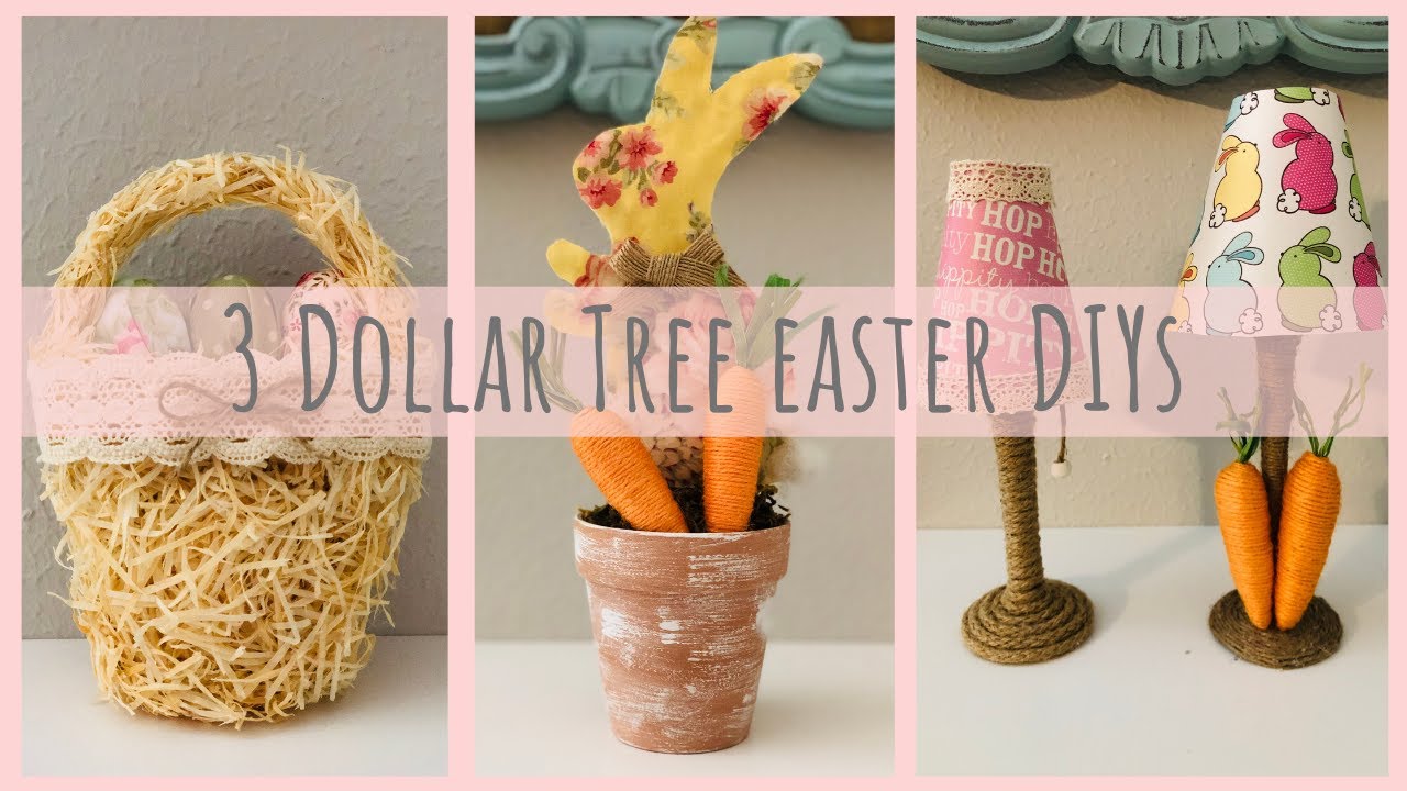 DOLLAR TREE SPRING DIYS  |  Farmhouse & Shabby Chic Home Decor