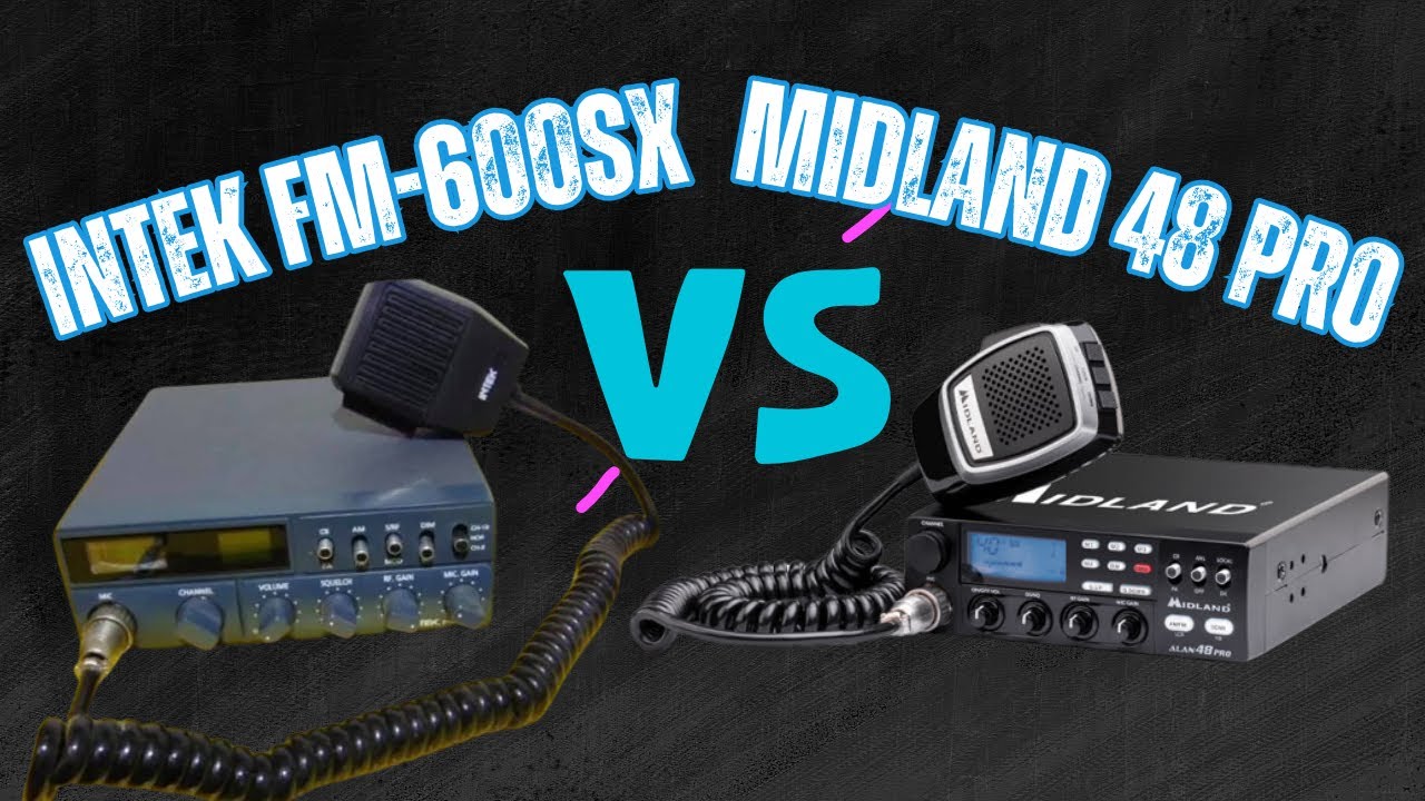 INTEK FM-600SX vs MIDLAND 48 PRO | Confronto ricezione in AM