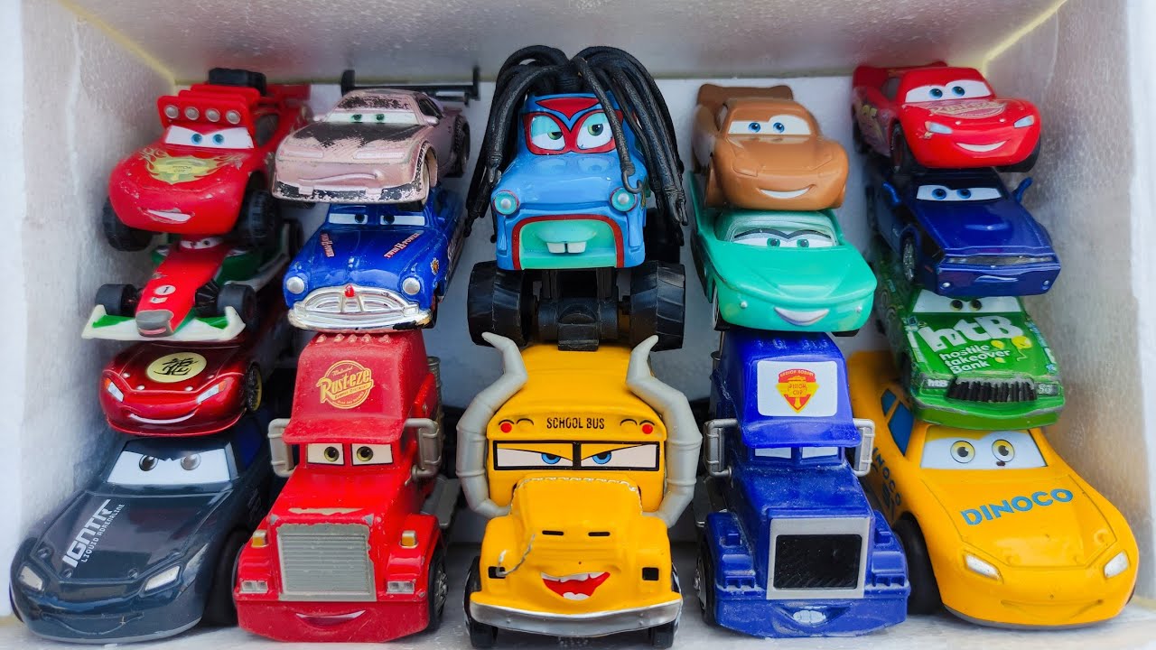 Disney Pixar Cars Unboxing Review | Lightning McQueen bubble RC Car | Monster Truck