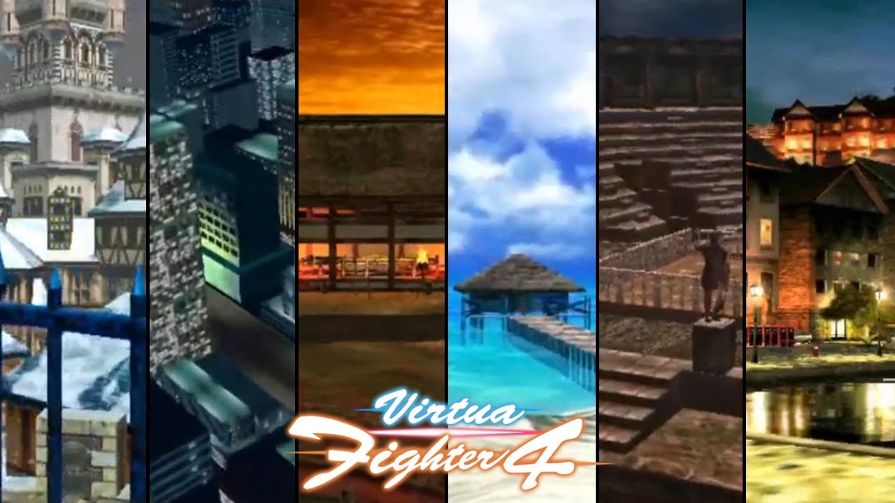 Virtua Fighter 4 (Arcade/PS2): All Stage Intros