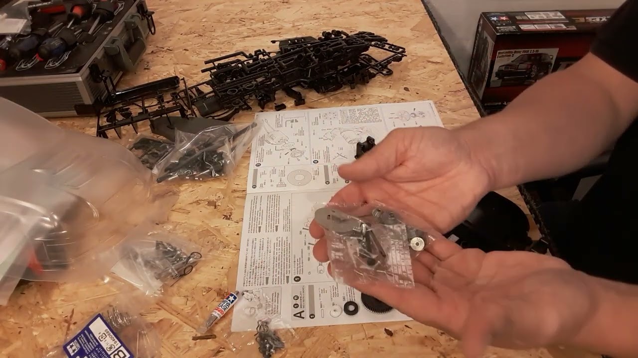 Teil 003 Aufbauvideo TT-01 Tamiya Abschnitt A