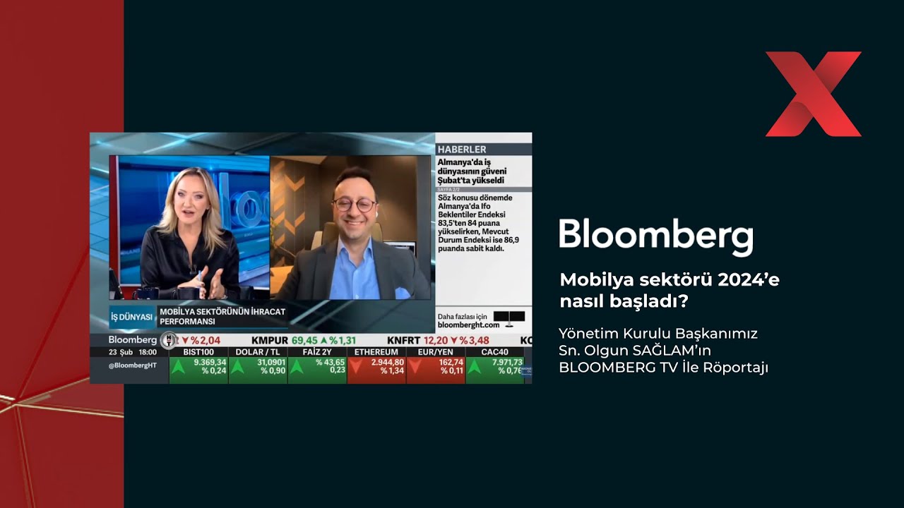 Mobilya Sektörünün İhracat Performansı  | BLOOMBERGHT TV #bloomberght #röportaj