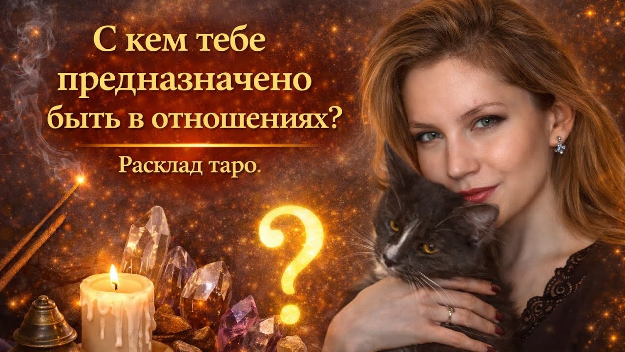 С кем тебе предначертано быть в отношениях? | Расклад таро | 1 вариант 