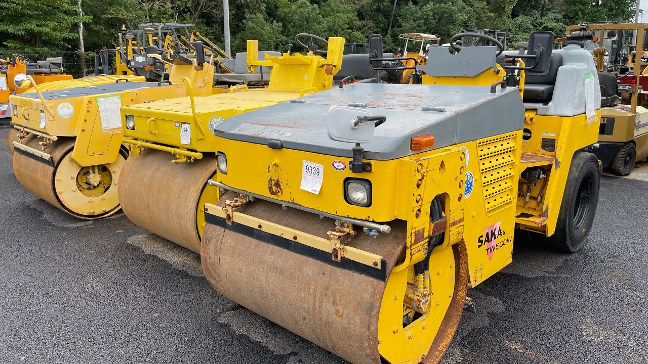 Road Rollers wheel Loaders Construction Equipment | Made in Japan