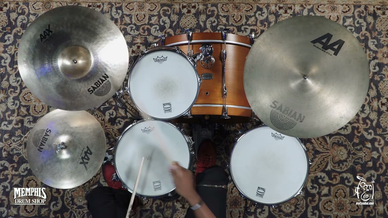 Used Sabian 14" AAX Stage Hi-Hats - 1068/1374g (U21402XB-1030823Q)