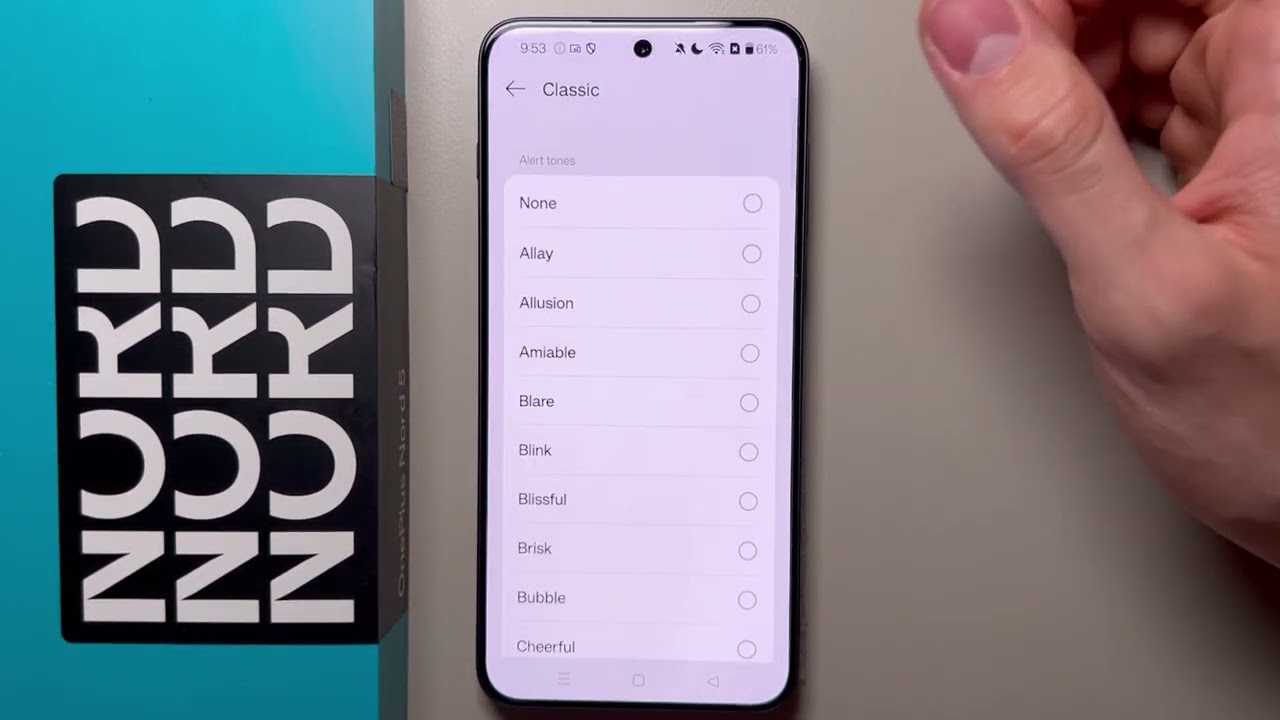 OnePlus Nord 5: How to Change Notifications Sound
