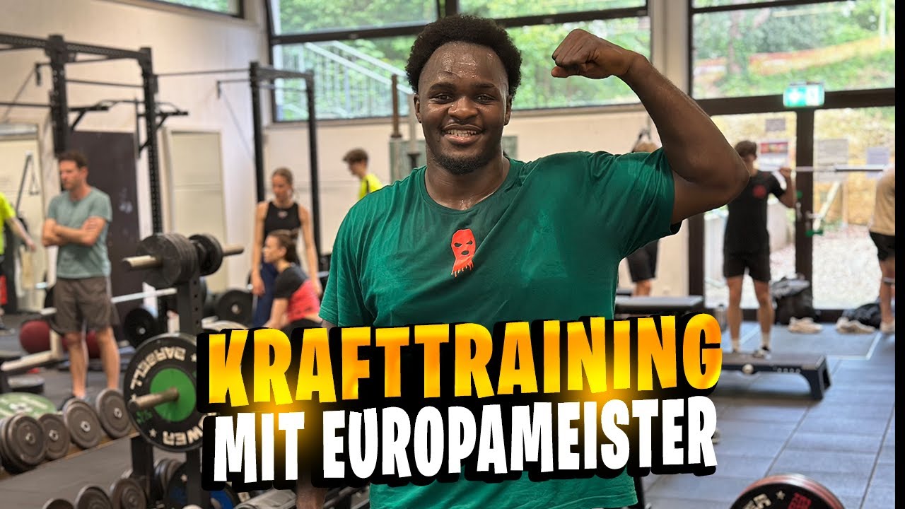 KRAFTTRAINING MIT EUROPAMEISTER🥊 l NEVBOXING