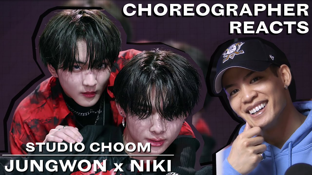 Dancer Reacts to [MIX & MAX] ENHYPEN JUNGWON & NIKI - BLEEDING DARKNESS | Studio Choom Performance
