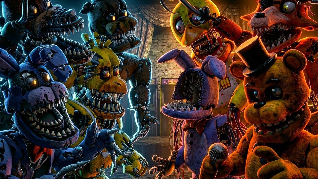 [SFM FNaF] Withered vs Nightmare VR