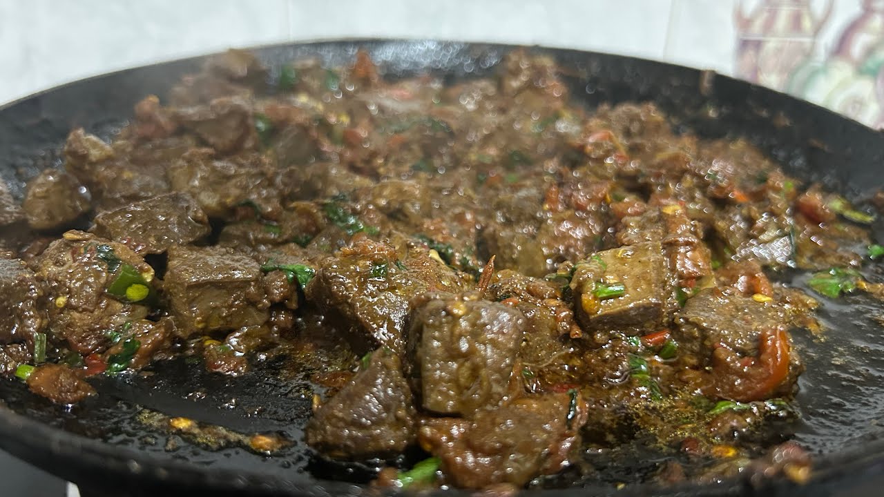 Beef kaleji recipe 