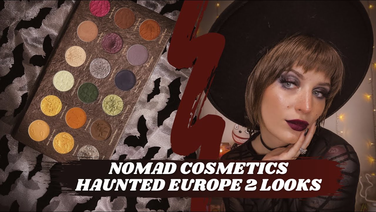 Nomad Cosmetics Haunted Europe | 2 Looks + Swatches