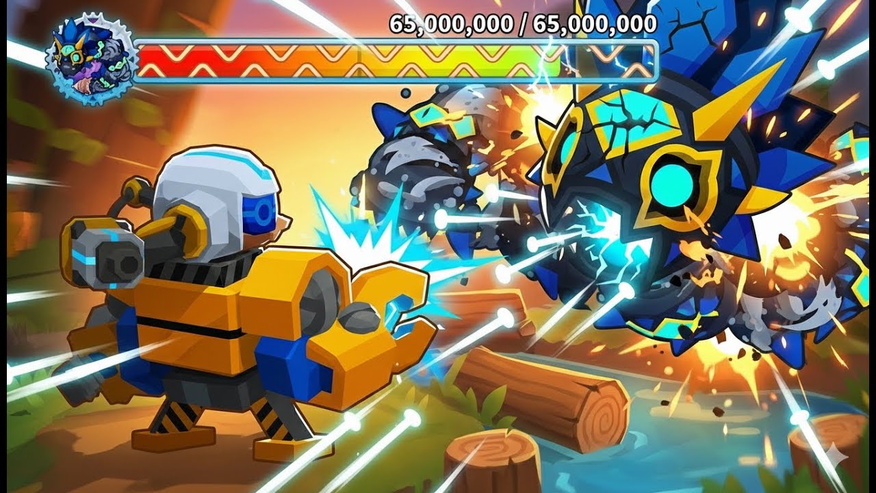 New Diamondback (Elite) Boss with 65,000,000 HP - BTD6