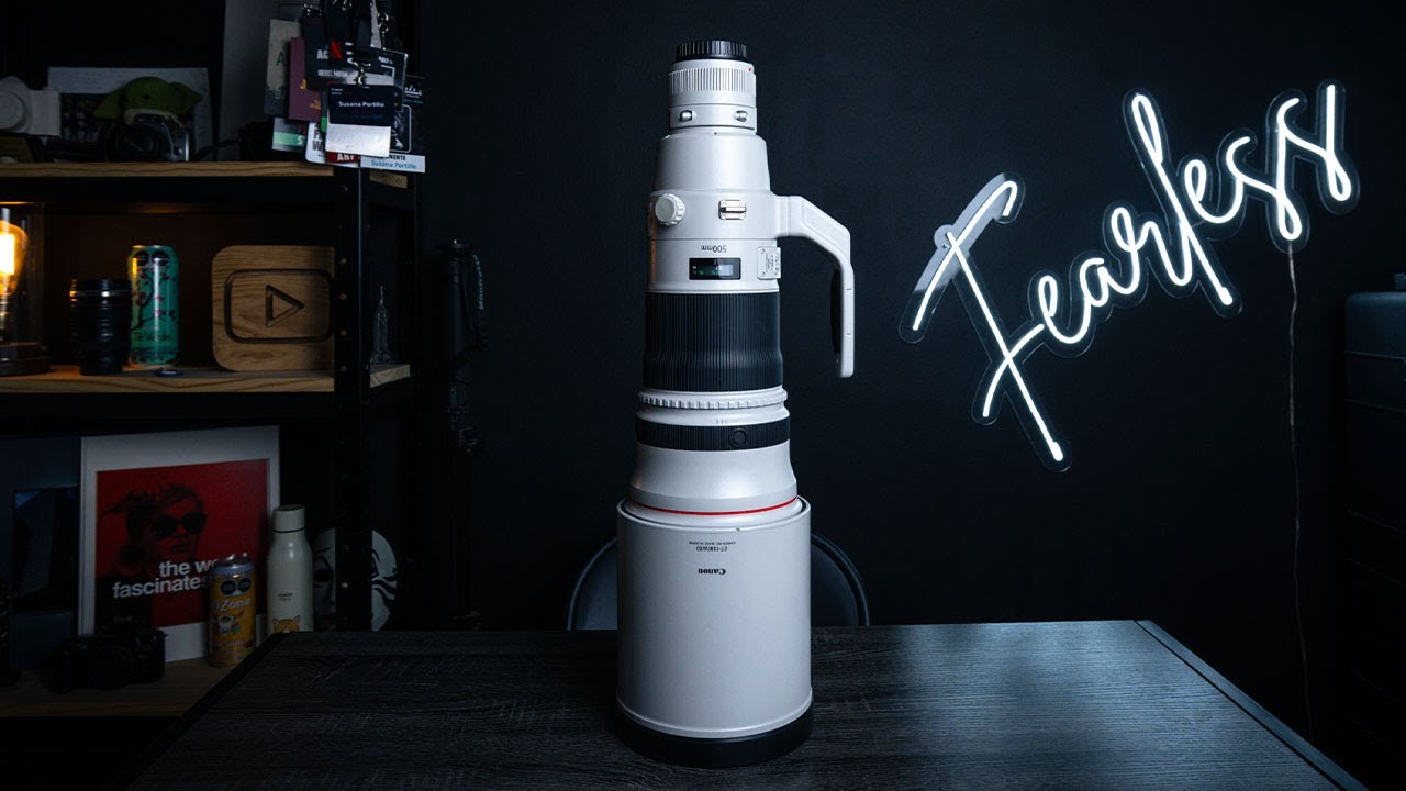¡500 mm F/4 de Canon, el único lente que necesito!