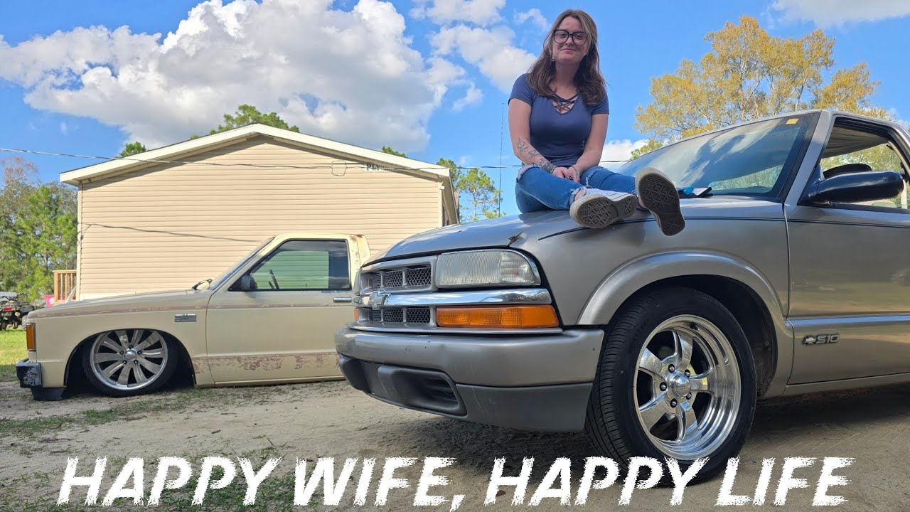 Building A Low Budget Mini Truck For My Wife's Birthday Present.....