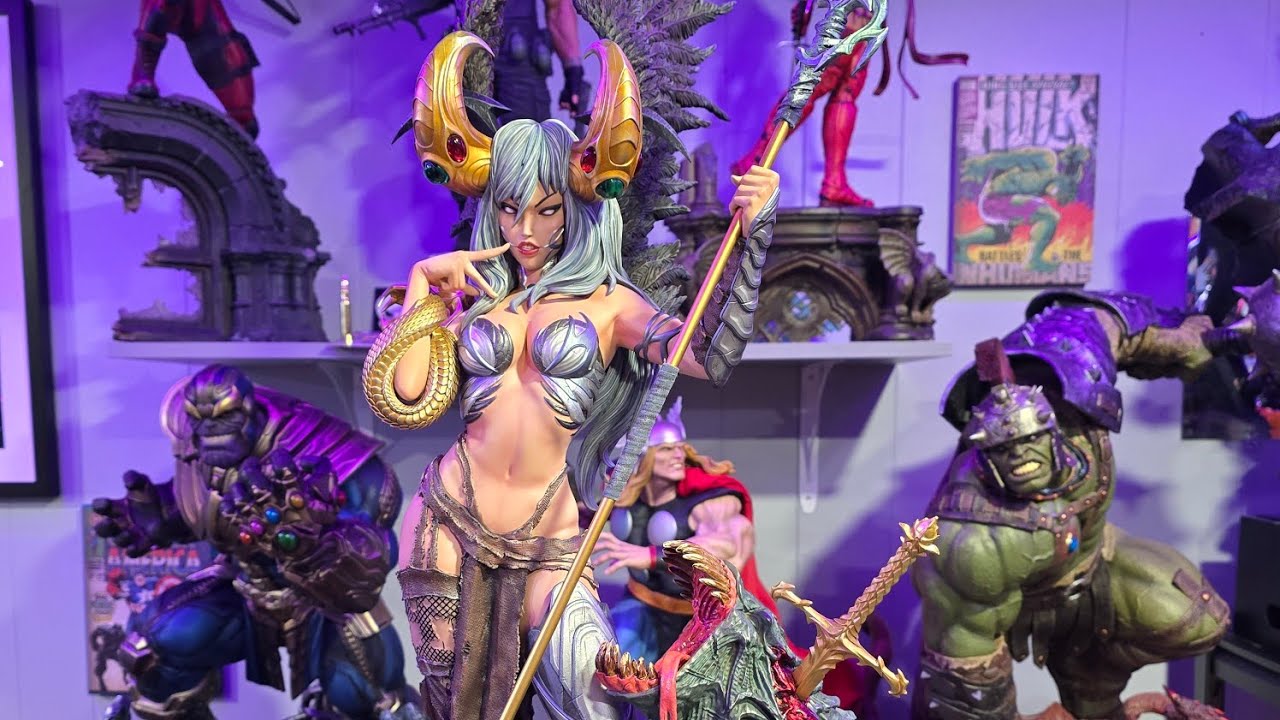 XM Studios Angelus statue review #vividcollectibles #topcow #thedarkness #Angelus #xmstudios