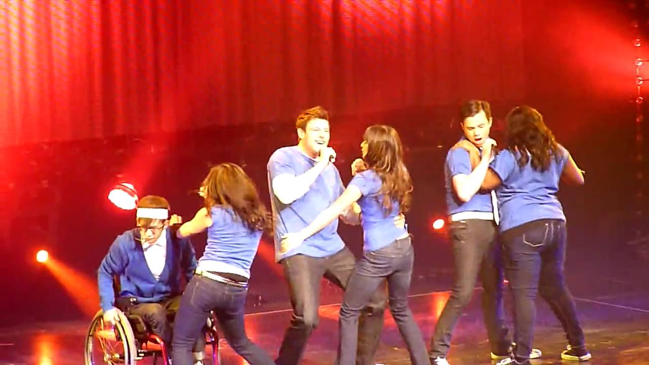 Push It [HD] Glee Live! at the Gibson Amphitheater